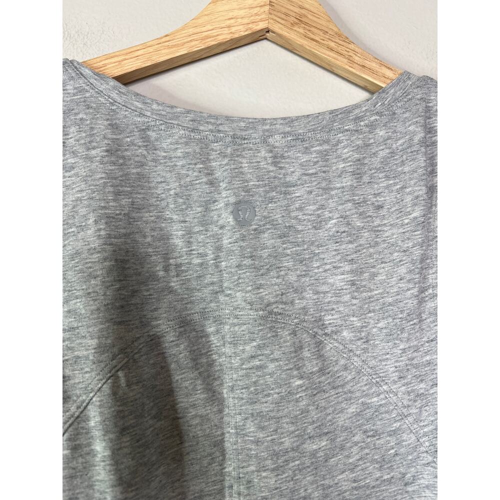 NEW Lululemon LA Tight To Body Ruched Sleeveless Gray Mini Dress Size: 2 - Picture 5 of 7